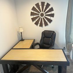 Desk And Serta Chair 