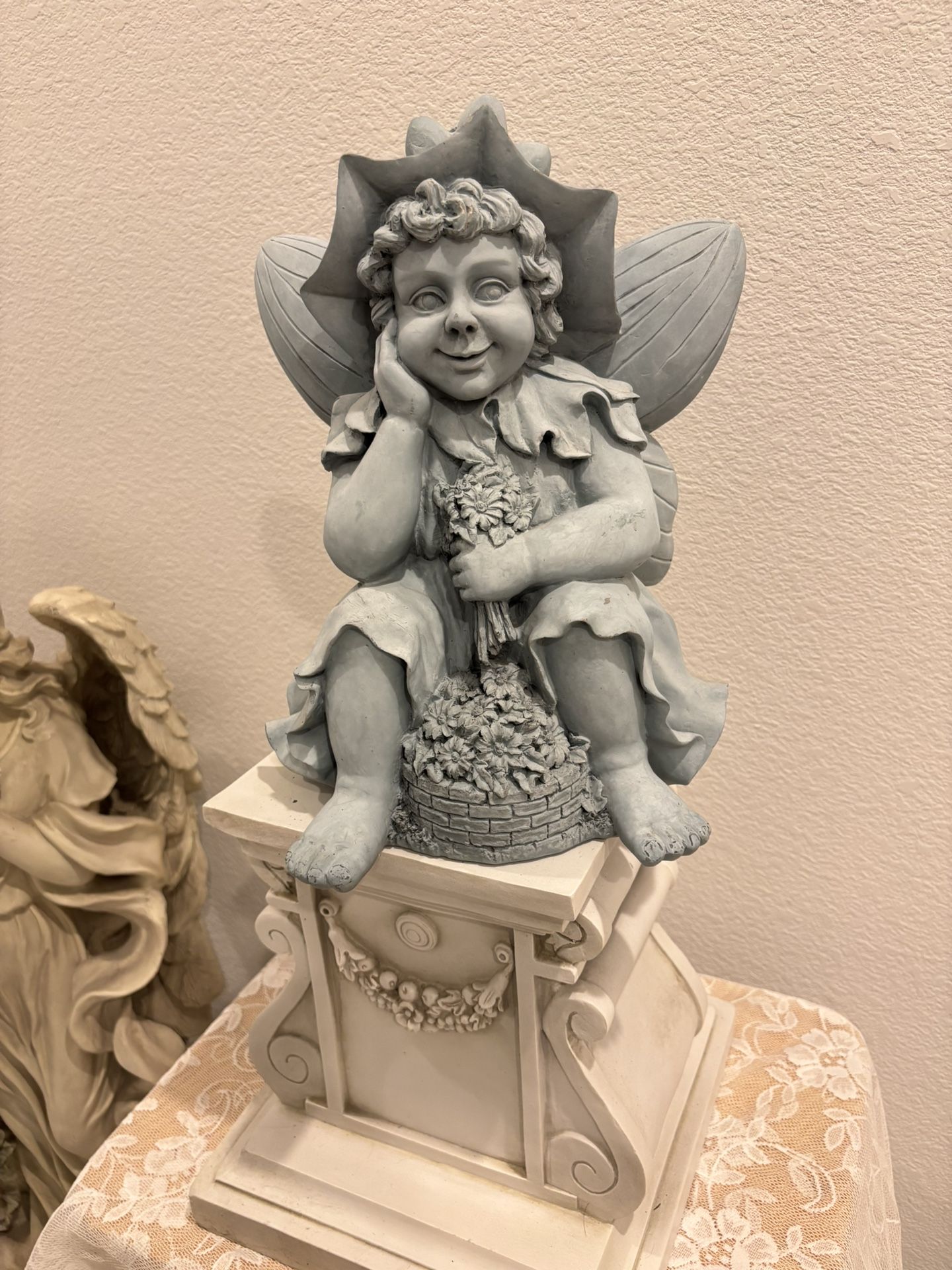 Fairy Cherub Statue