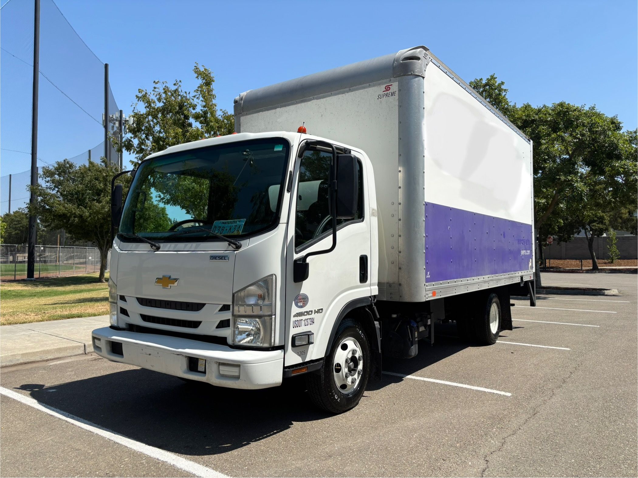 2018 Chevy W4500 Box Truck