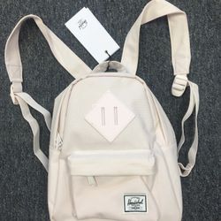 NEW w/Tags HERSCHEL Heritage Mini 7L Bag Backpack Purse Pink Rosewater Pastel