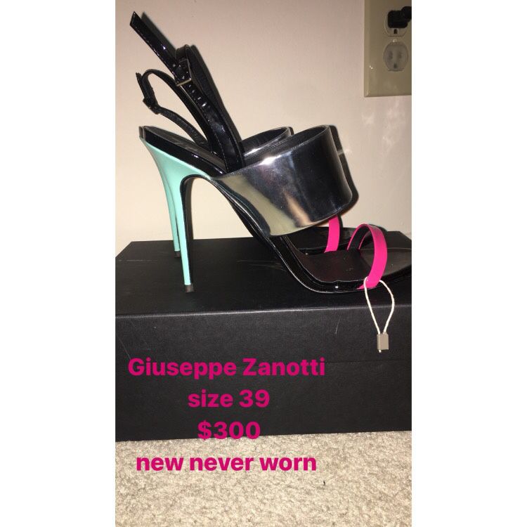 Giuseppe zanotti size 39 new never worn