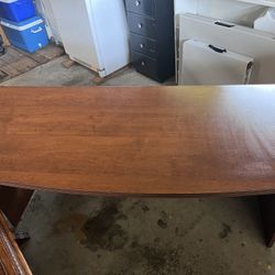 Large Hardwood Desk