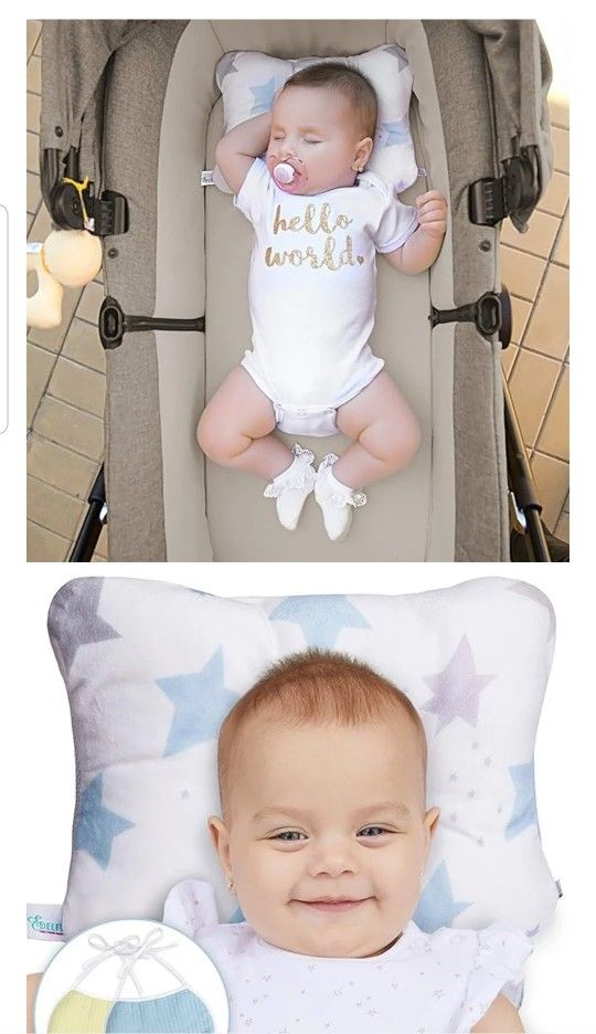 New- Newborn Baby Headshape Pillow. Neck Support For Baby.