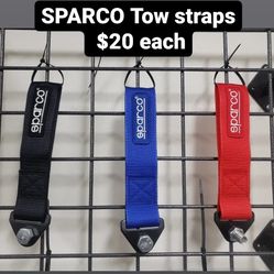 New Sparco Universal Tow Straps