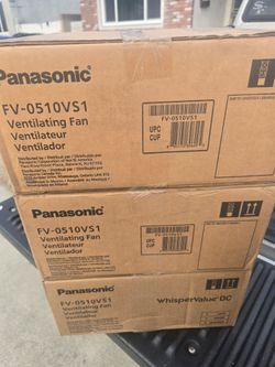 Panasonic exhaust fan