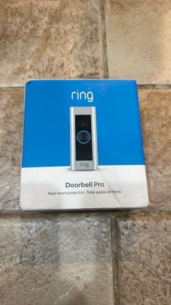 Ring video doorbell pro