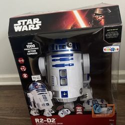 Thinkway Toys Star Wars R2D2 Interactive Robotic Droid Toys R Us Exclusive