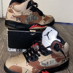 Jordan 5 “Supreme Desert Camo”