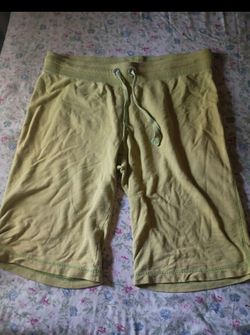 A Nice Women's Pair of Green Small Capri Shorts