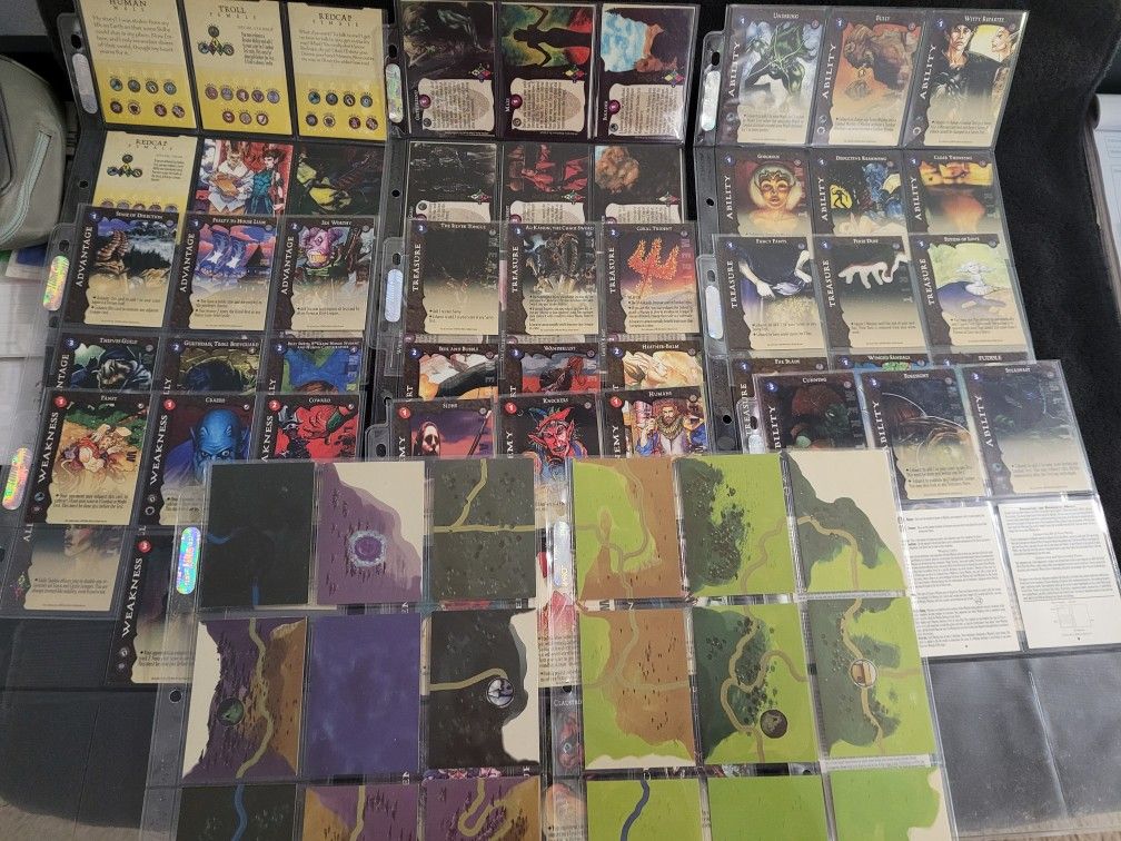 Quest: Adventure Cards – Rare Vintage Fantasy TCG Lot