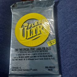 95 Fleer Ultra major league baseball cards