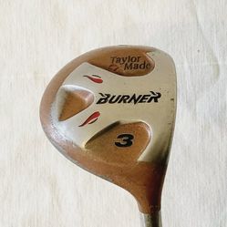 Taylormade Burner | #3 Wood Right Hand with 41 inch R-80 Plus Bubble Shaft