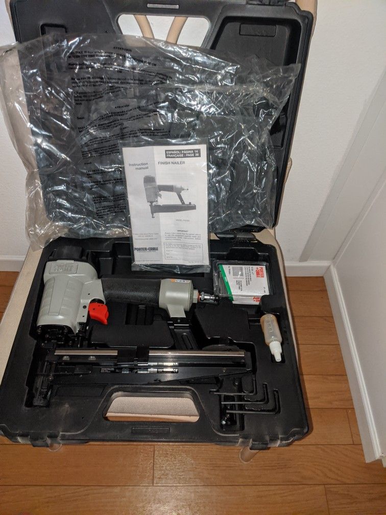 New Porter Cable Finish Nailer