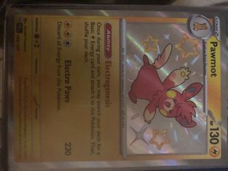 Pawmot Holo Pokémon Trading Card 130 HP
