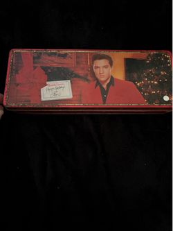 Russell Stover Elvis Presley Holiday Collector Tin