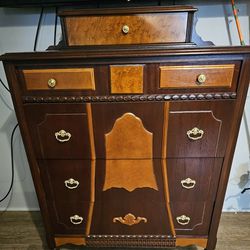 Antique Bed And Dressers