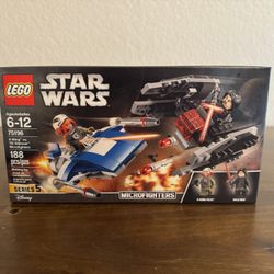 LEGO STAR WARS MICROFIGHTERS (75196) A-Wing vs. TIE Silencer ~Brand New & Sealed~ Firm Price Pickup Only