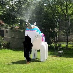 Blow Up Unicorn Sprinkler