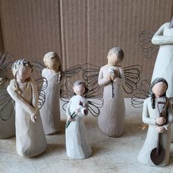 9 Demdaco Willow Tree Sweet Love Figurines 
