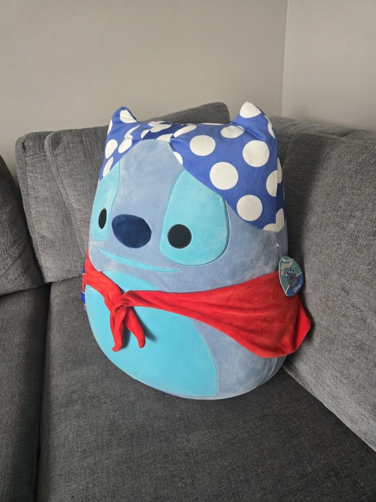 Large Stitch Squishmallow