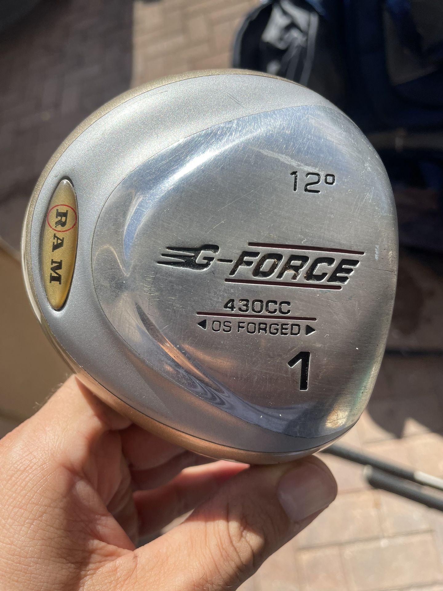 Ram G Force Golf Driver 12 Deg In Right Handed 430 Cc graphite