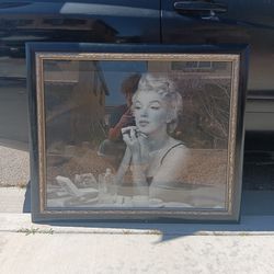 Framed Retro Marilyn Monroe Picture