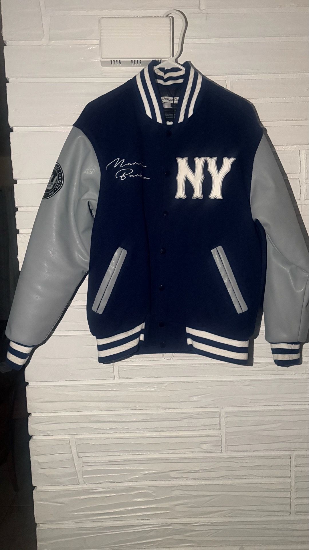 NEW YORK BLACK YANKEES VARSITY JACKET