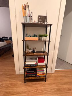 Tier industrial bookshelf Moving Sale