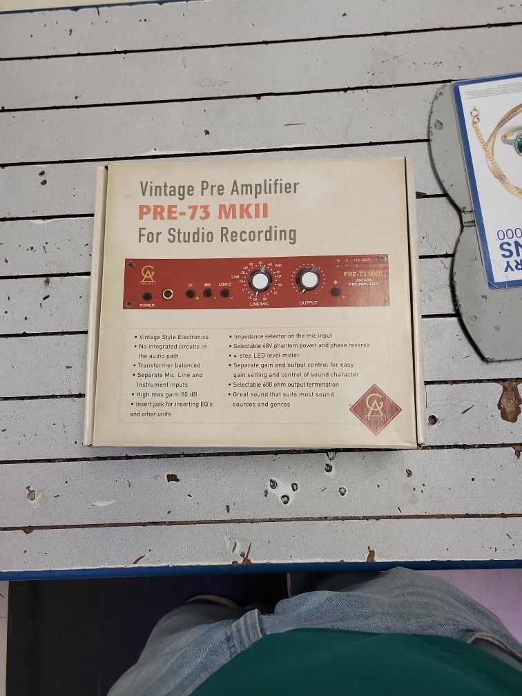 Pre-73 MkII Vintage Style PreAmp
