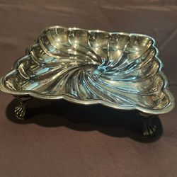 Antique Silverplate Footed Serving Piece