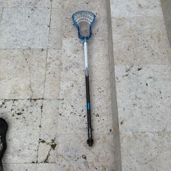 Blue Ion And Hyperlite Lacrosse Stick 