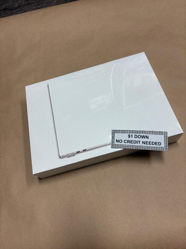 Apple MacBook Air M2 2022 New Laptop - Only $1 Today Pay The Rest Later!