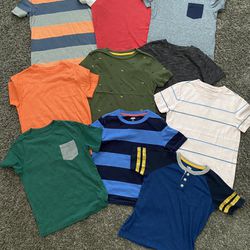 10 Boys Shirts Size 6-7