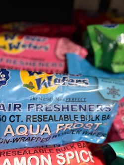$35 each Bulk Bag 250 pieces / Wonder Wafersair fresheners