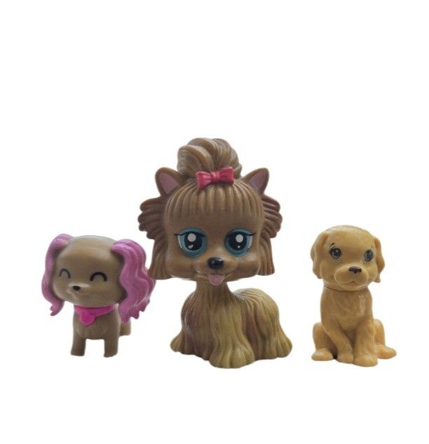 toy dog figures Barbie  My Pet Pals chic boutique 