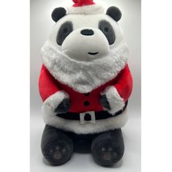 We Bare Bears Christmas Santa Toy Stuffed Animal Soft Plush Doll Gift Panda