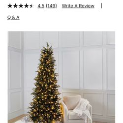 Christmas Tree 7.5 Ft Slim