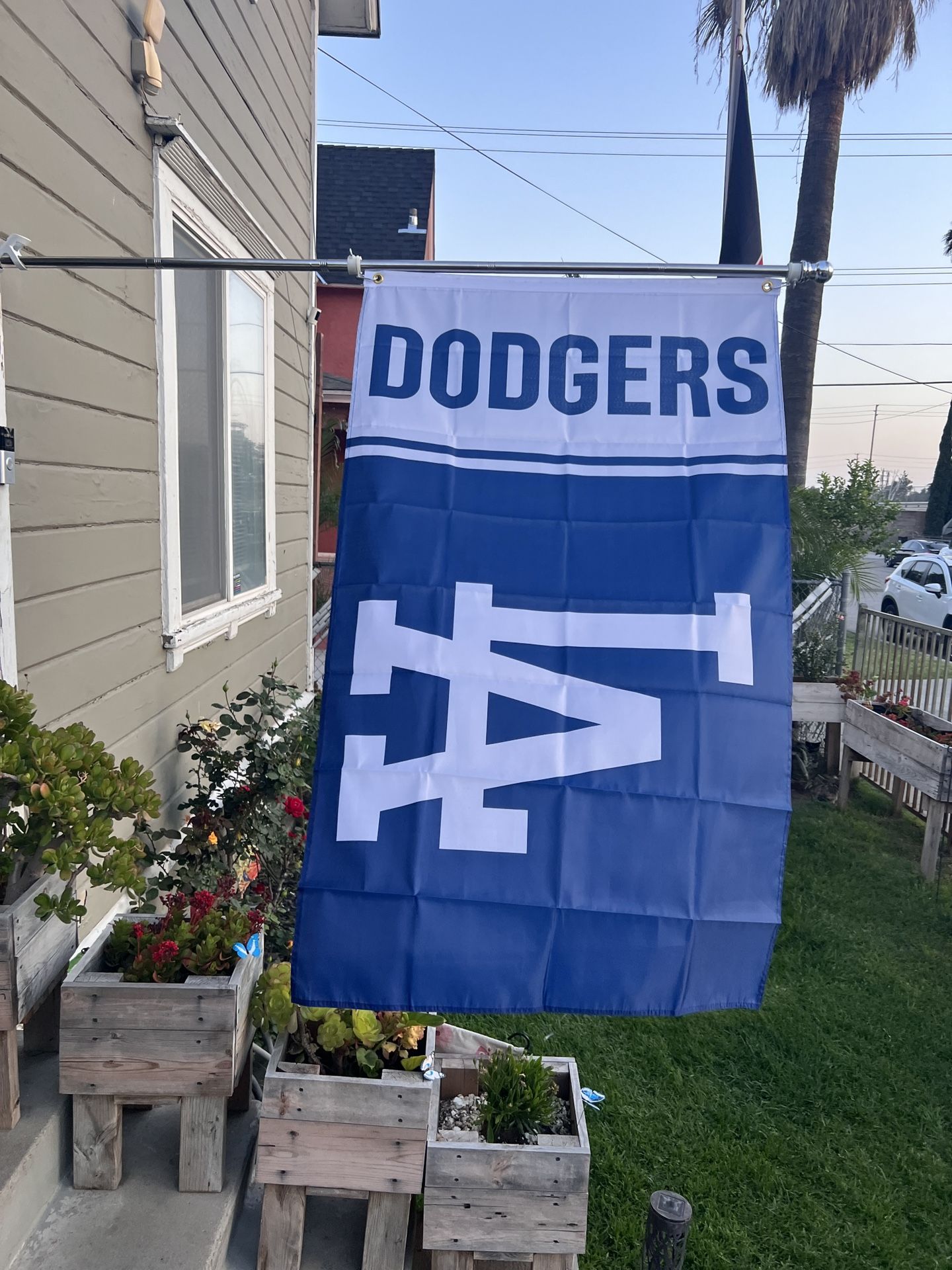Dodgers Flag Size 3ftx5ft
