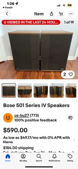 Bose. Series 5 501 Speakers 