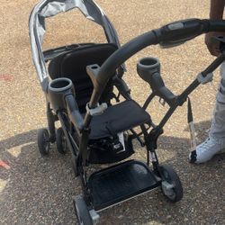 Baby Double Stroller