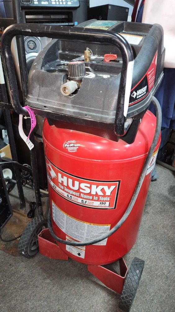 Husky air compressor sale 22 gallon 5hp