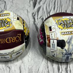 MGA's Miniverse Make It Mini Lord of the Rings Lot of 2x Sealed BLIND Balls