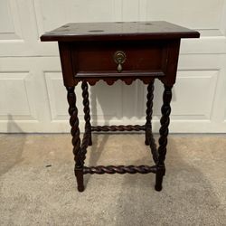 AS IS Bombay Company Barley Twist Side Table