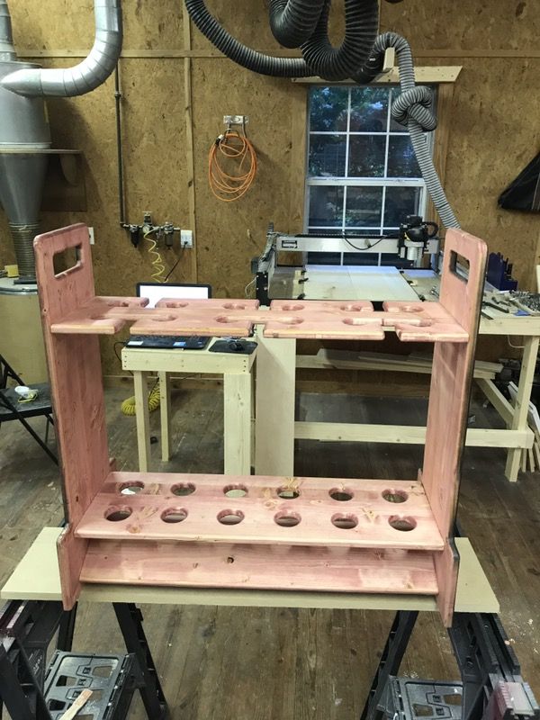 Custom Fishing Rod Rack