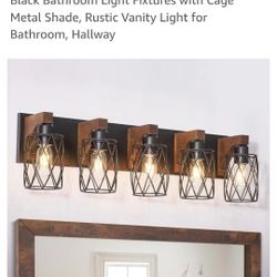 5-Light Farmhouse Bathroom Vanity Light brand new in the box $100
2 available $100 each

Hablo Español 