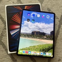 Apple iPad Pro 12.9 Inch (5th Generation) M1, WiFi + Cellular, 2TB Storage