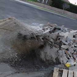 Free road base and concrete pieces … free delivery