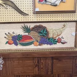 MCM gravel Art , Horn of Plenty dated 1964