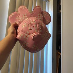 Pink Minnie Mouse Bag Purse Disney 