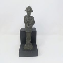 Antique Egyptian Seated Osiris Statue | Egyptian Revival Period